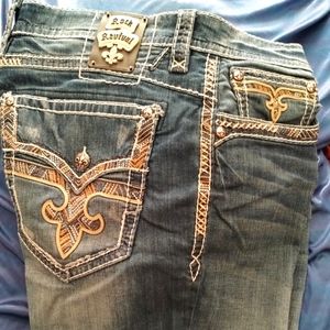 Men's Rock Revival Jeans Size 44